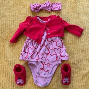 4 piece Valentine’s Day Outfit